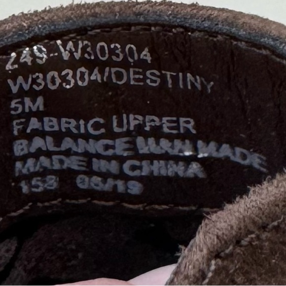 NIB WHITE MOUNTAIN‎ DESTINY BROWN SUEDE FABRIC WOMEN SHOES SIZE 5 - Picture 9 of 9